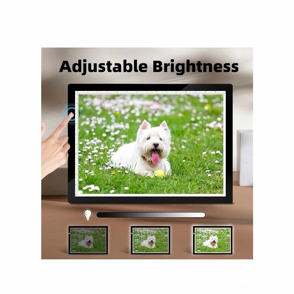 A3 Light💡 Tracing Pad for Diamond Art🎨Bright Board w Adjustable Brightness🔅🔆